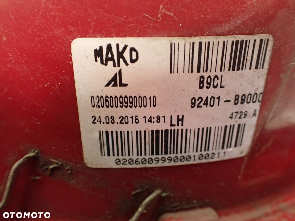 LAMPA LEWA TYLNA HYUNDAI I10 II - 4