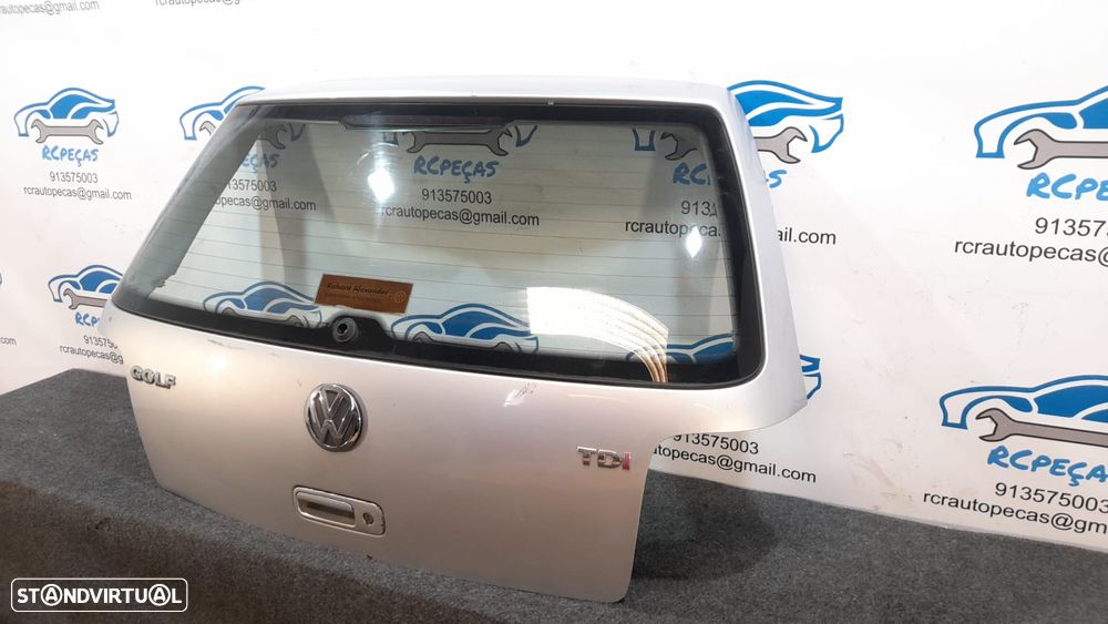 PORTA TAMPA MALA VW VOLKSWAGEN GOLF IV 4 MK4 1J 1J1 1J6827025G 1J6827025 FECHO PUXADOR MOTOR VIDRO 3º STOP - 2