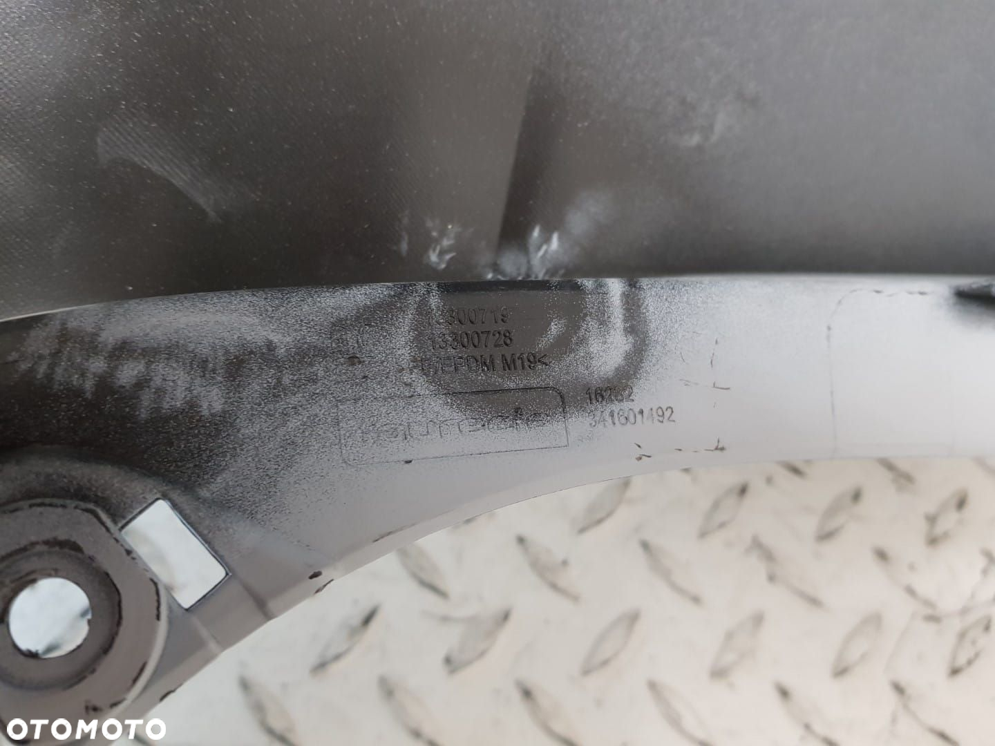 FABRYCZNIE NOWY ORYGINALNY ZDERZAK TYLNY TYL OPEL ZAFIRA C 3 11-17 4xPDC 13300728 - 12