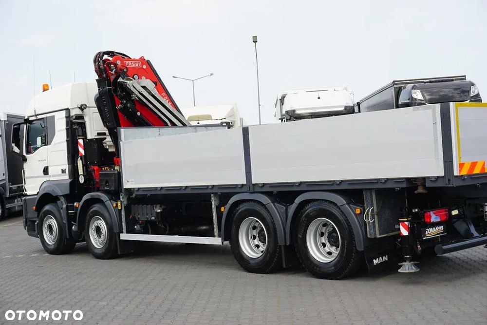 MAN TGS / 35.470 / E 6 / SKRZYNIOWY + HDS / FASSI F 545 / ŁAD. 13 105 KG / PILOT - 39