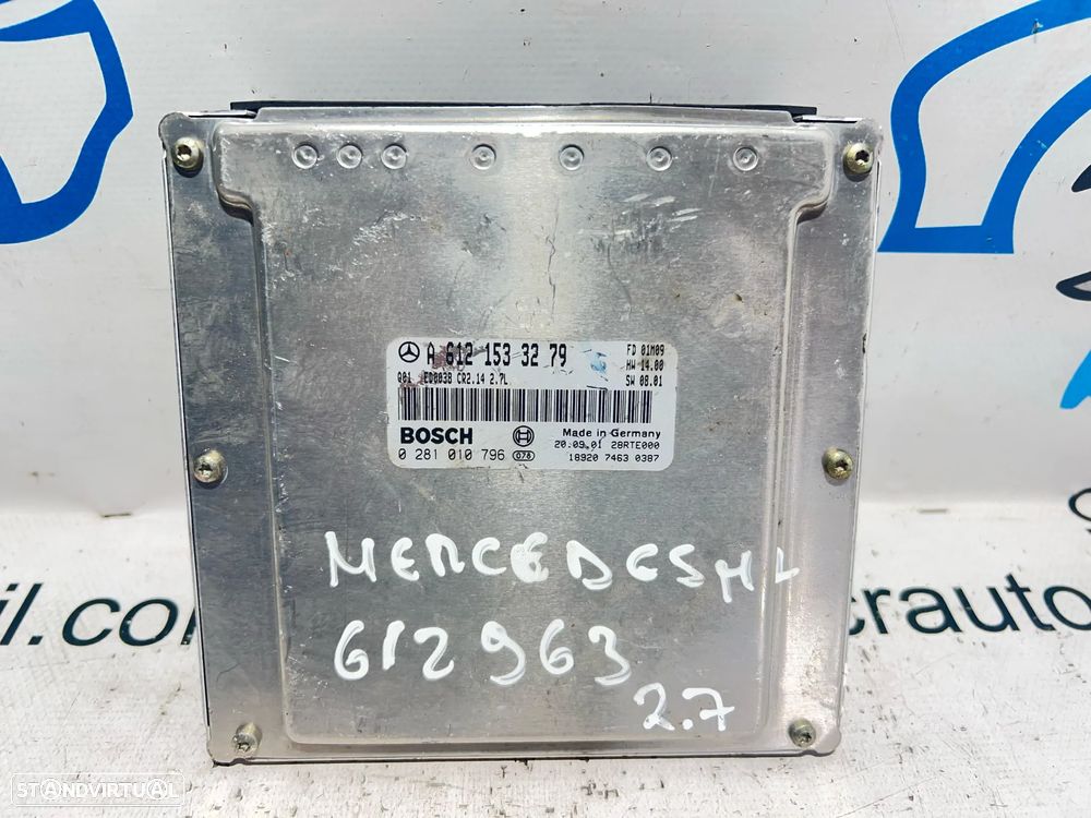 .Centralina Motor Bosch Mercedes Benz 2.7 CDi OM612.963 612 963 A 612 153 32 79 / 0 281 010 796 CR2.14 - 2