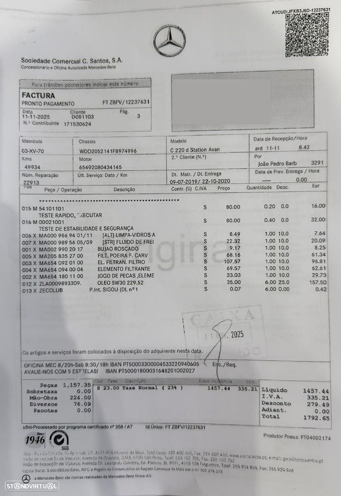 Mercedes-Benz C 220 d Station 9G-TRONIC Avantgarde - 36