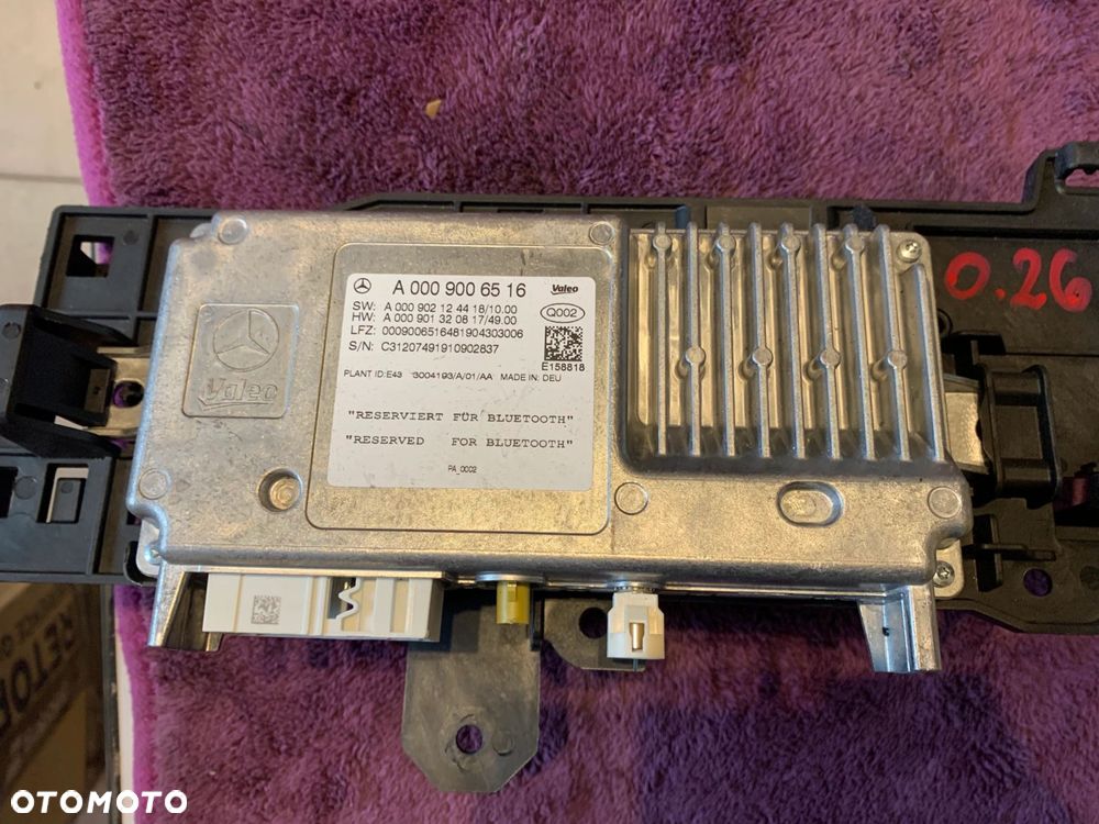 MODUŁ STEROWNIK BLUETOOTH MERCEDES E-KLASA W213 KOMBI A0009006516 - 4