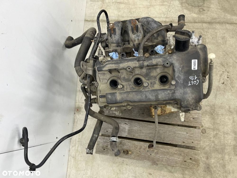 Silnik Mitsubishi Colt VI 6 z30 CZ Forfour w454 1.1b benzyna kod 3a91 głowica słupek PRZEBIEG 155000 - 6