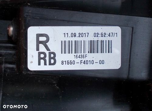 TOYOTA C-HR 16- LEWA TYLNA LAMPA ORYGINAŁ - 4