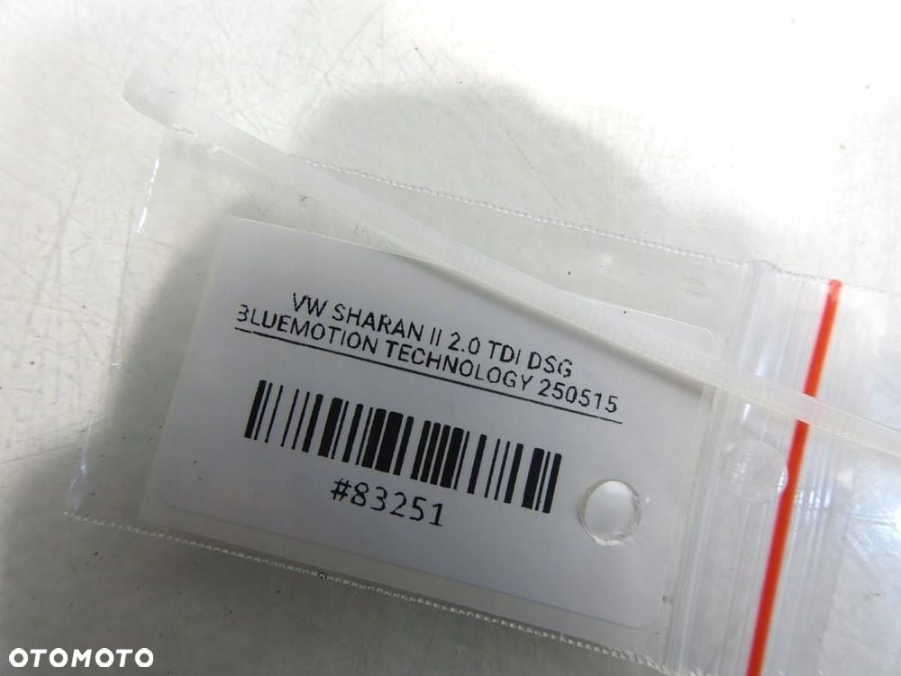 PRZEWÓD WEBASTO VW SHARAN II 2.0 TDI - 4