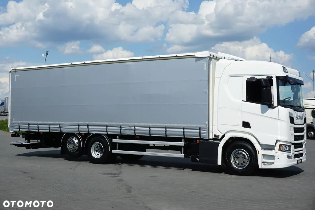 Scania R 410 / ACC / E 6  / FIRANKA + WINDA / DŁ. 9,5 M / 23 PALETY / RETARDER - 4