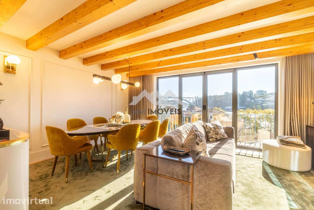 T3 Duplex | Vista Rio | Foz do Douro | Varanda | Porto | Luxo e Confor - Grande imagem: 2/40