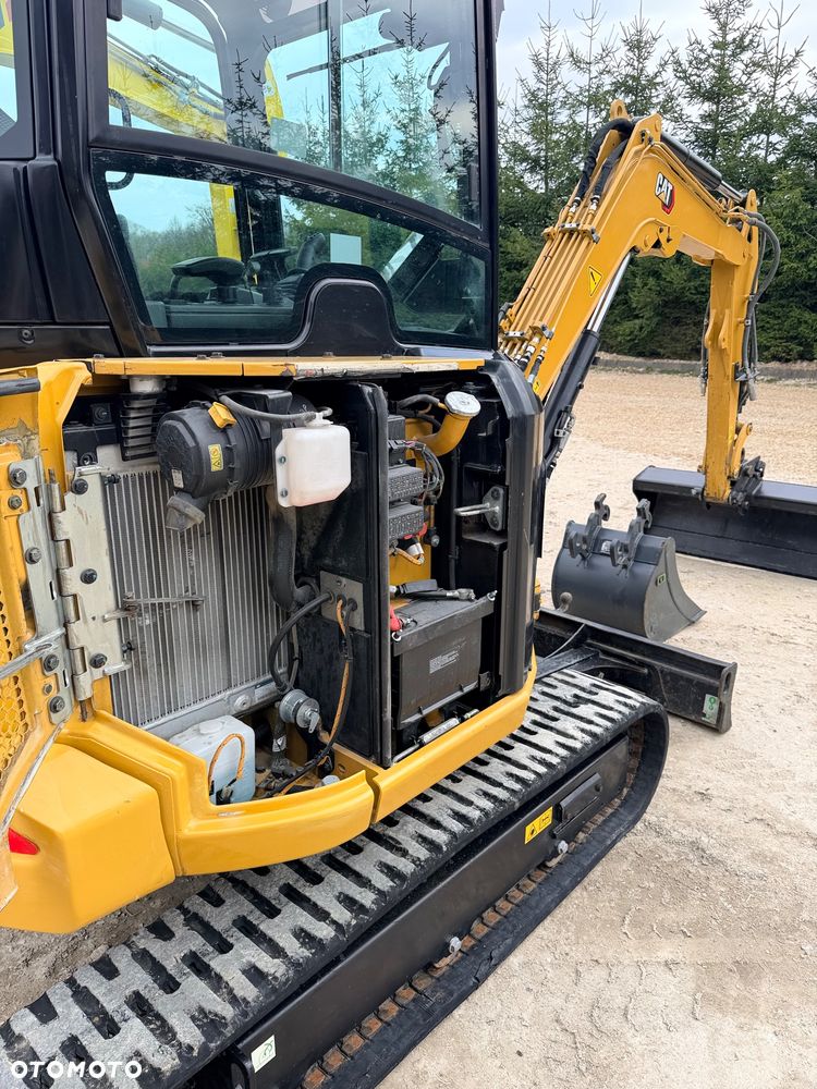 Caterpillar Minikoparka gąsiennicową CAT 302,7 22r 3x łyżki Verachter MS05 dodatk.linie hydr CATEPILLAR 302 303.5 303 bobcat Kubota Yanmar Takeuchi 2,8 tony - 15