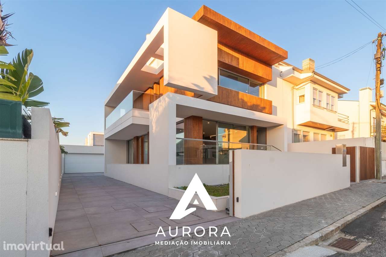 MORADIA T4+1 DE LUXO, PRAIA MADALENA, PORTO, COM PISCINA - Grande imagem: 3/60