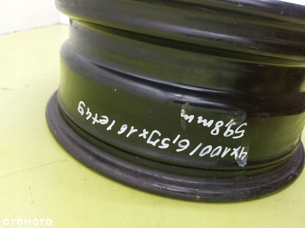 Felga stalowa RENAULT SCENIC II 2003-2009 4X100 6,5J X 16 ET 49 / 59,8 MM - 2