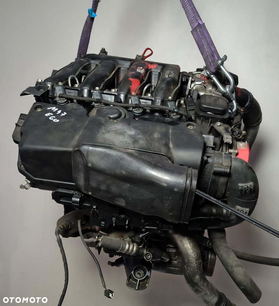 Silnik kompletny BMW 3 E90 5 E60 320D 520D 2.0D, M47D20 204D4 - 8