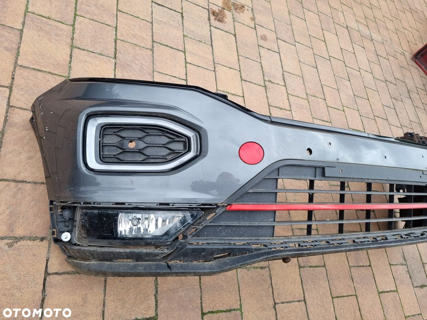 vw troc t-roc t roc R line rline zderzak przód oryginał - 2