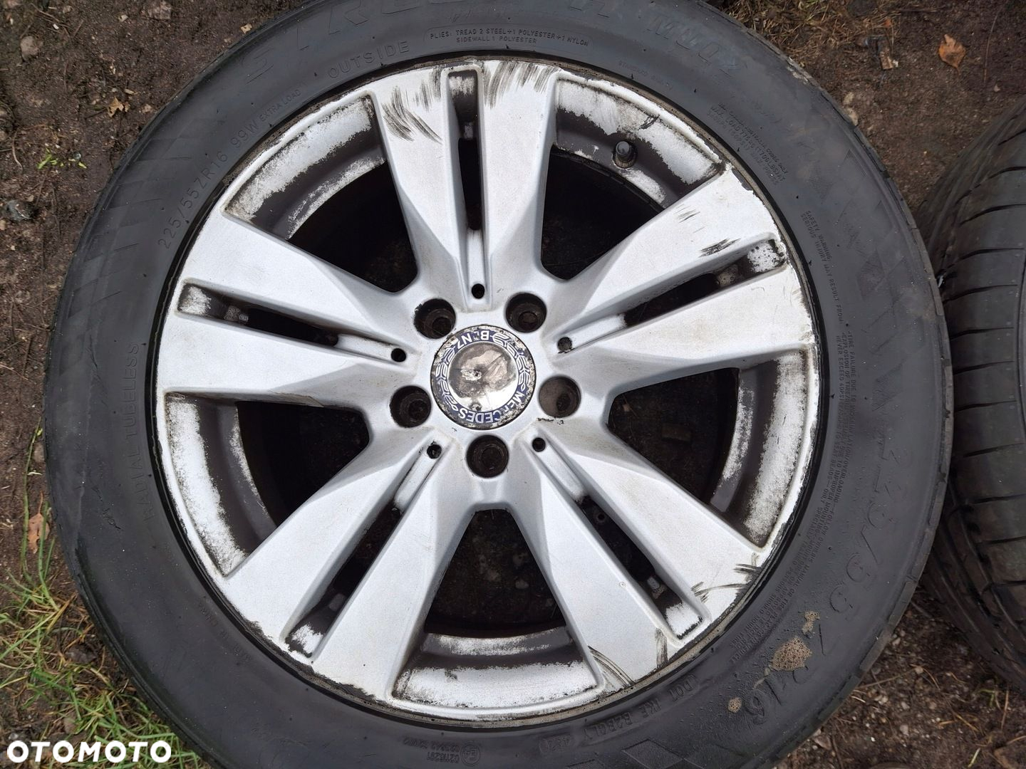 MERCEDES E-KLASA W212 KOŁA 16 FELGI ALUMINIOWE A2124010202 8Jx16 ET46 5x112 - 4