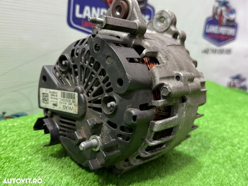ALTERNATOR SKODA OCTAVIA 3 2.0 DIESEL 2014 COD OEM 03L903024L 2013-2016 - 2