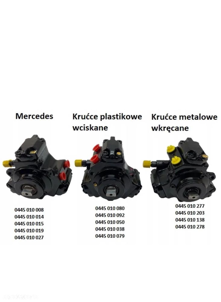 POMPA WTRYSKOWA 0445010138 0445010278 1.3 CDTI JTD - 5