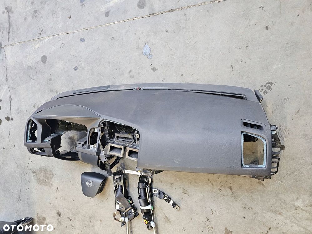 volvo xc60 deska konsola airbag poduszki kierowca pasażer pasy head up - 2