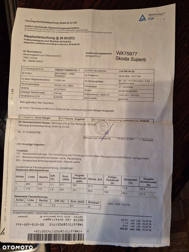 Skoda Superb 2.0 TDI DSG Exclusive - 22