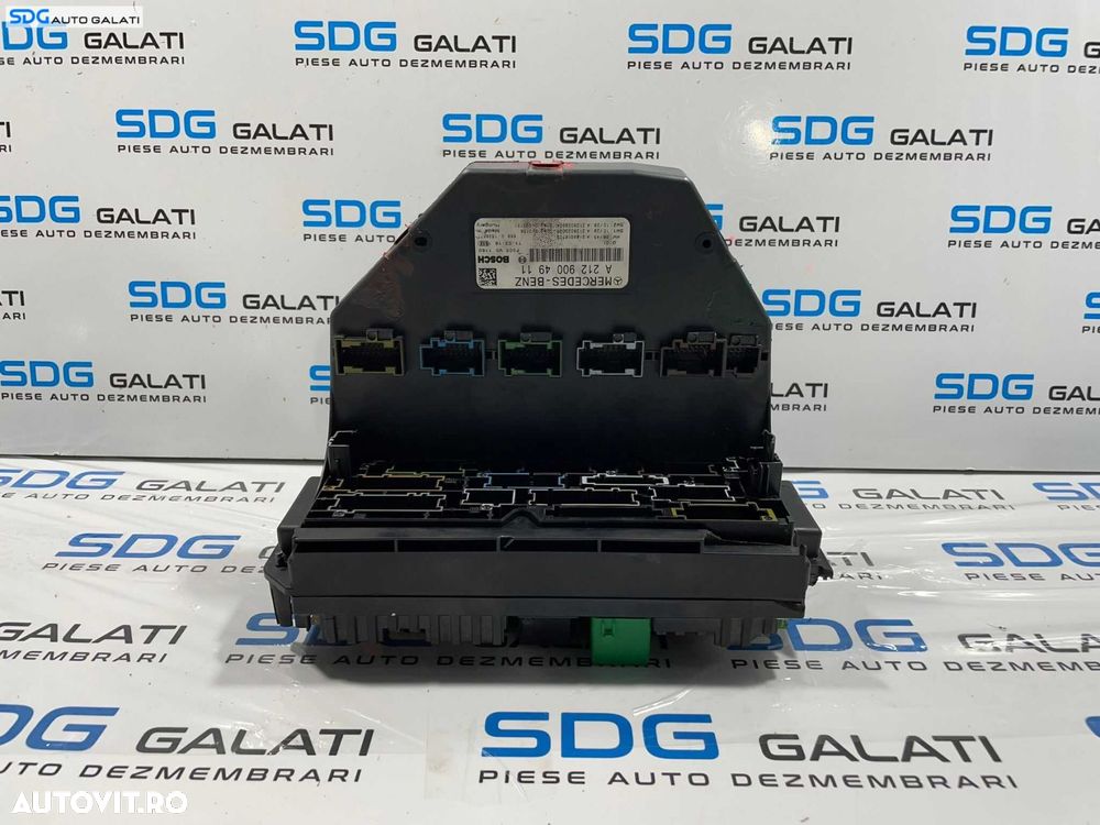 SAM Unitate Modul Calculator Control Confort Tablou Panou Sigurante Relee Mercedes Clasa E Class W212 S212 2009 - 2016 Cod A2129004911 A2129016702 A2129020006 A2129029904 [L3911] - 3