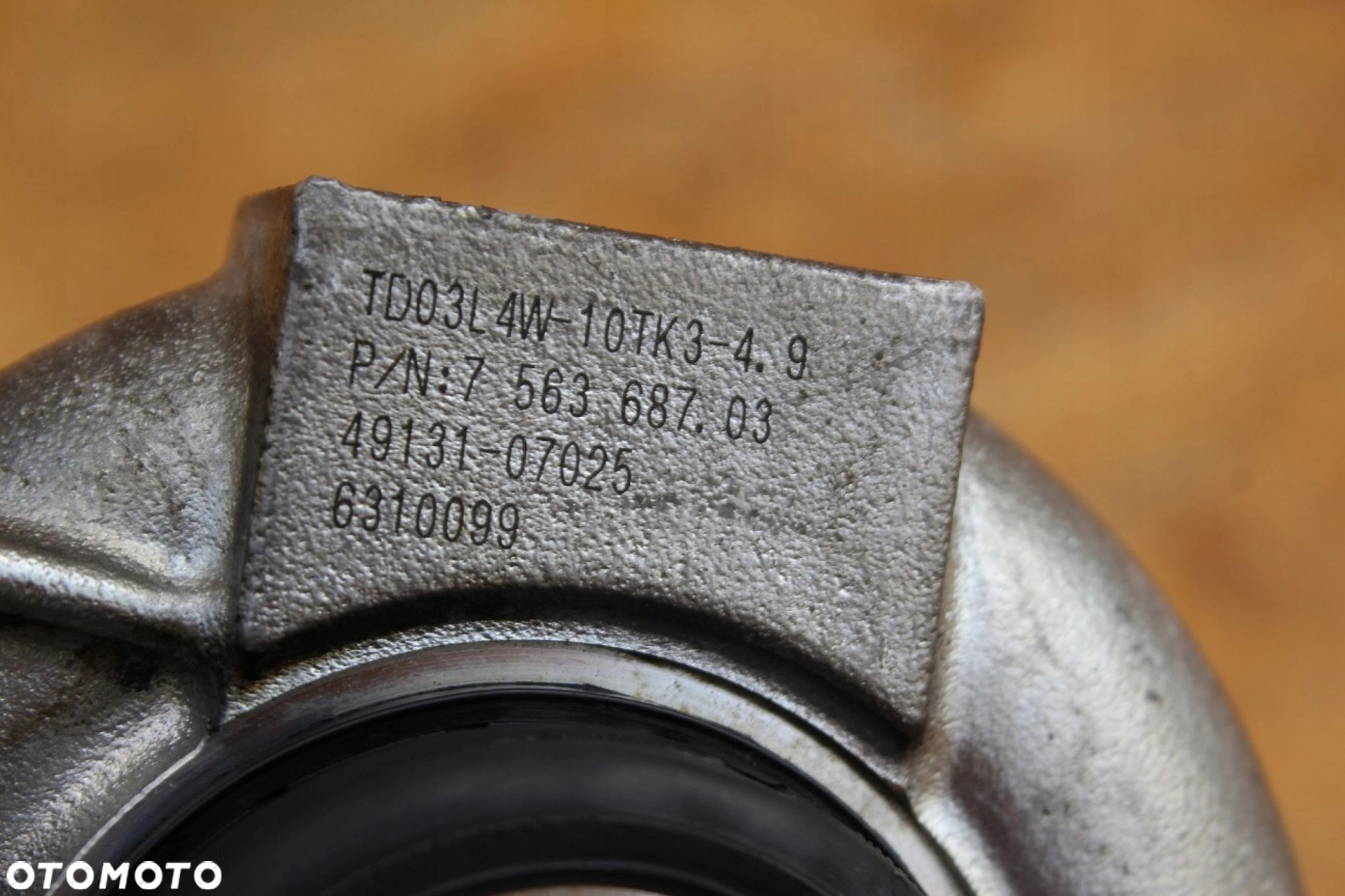 Turbosprężarka TURBO BMW N54B30A N54 306KM 535i 335i 135i 7563687 TD03L4W - 8