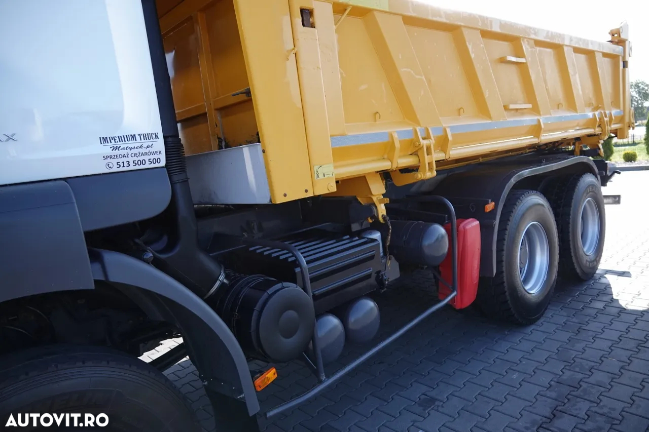 Renault KERAX 450 / 6x4 / BASCULATOR / HYDROBORTA / BORDMATIC / MANUAL / IMPORTAT - 18