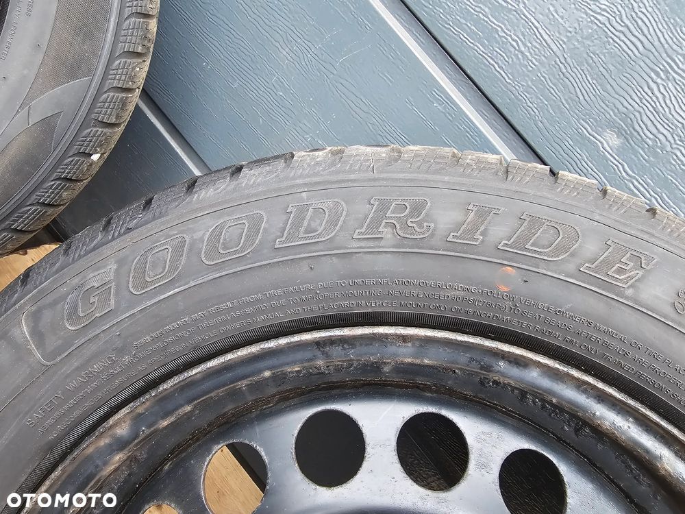 KOŁA FELGI STALOWE OPONY ZIMOWE 205/60 R 16 OPEL ASTRA J K MOKKA 5x105 ET39 - 2