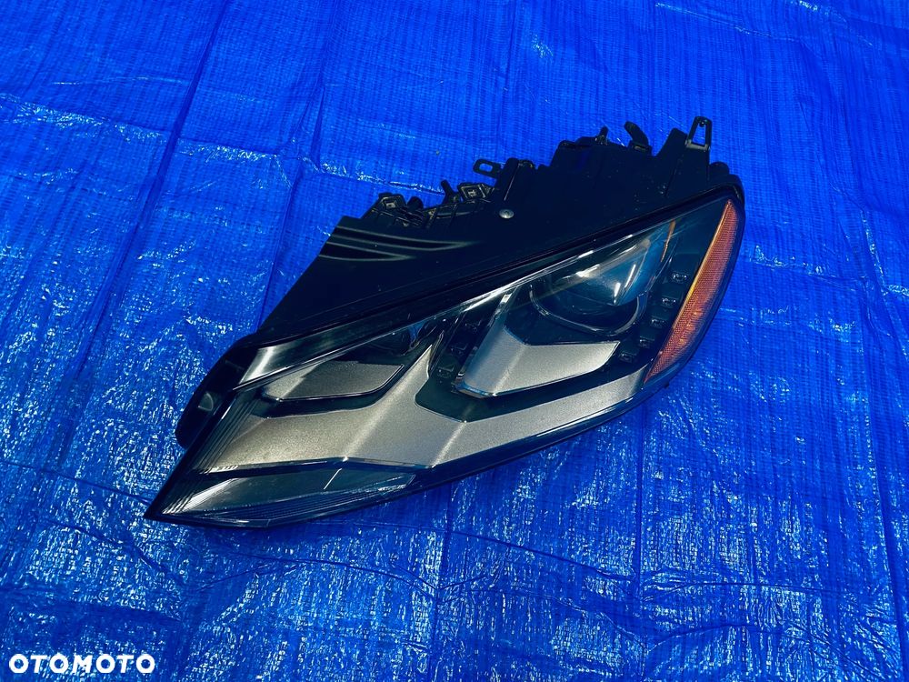REFLEKTOR LAMPA LEWA LEWY PRZÓD PRZEDNIA VW VOLKSWAGEN TOUAREG II 12R ; 7P1941751 ORYGINAŁ - 2