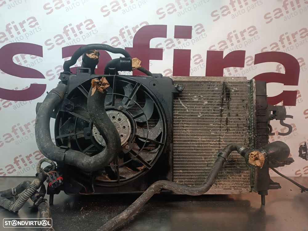CONJUNTO RADIADORES COM INTERCOOLER E TERMOVENTILADOR OPEL ASTRA H 1.3CDTI - 1