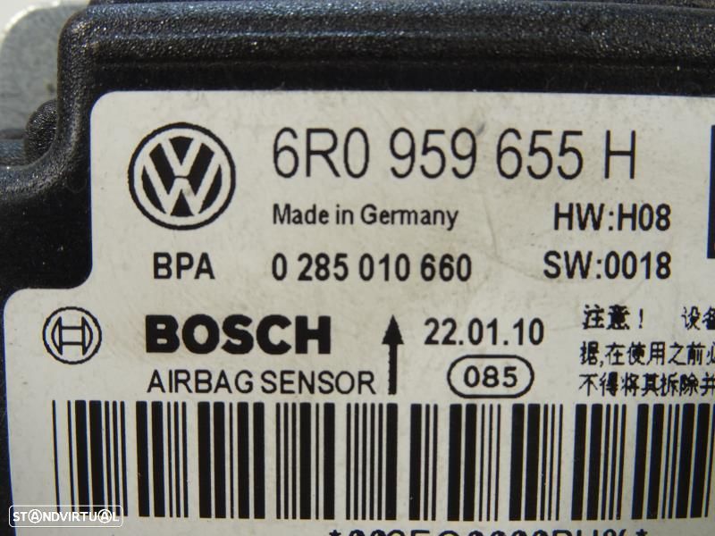 Centralina De Airbags Volkswagen Polo (6R1, 6C1)  6R0959655h / 0285010 - 2