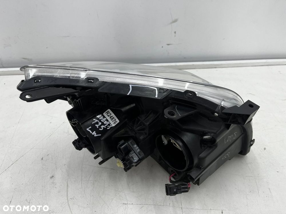 Lampa reflektor Toyota Avensis 2 II T25 LIFT 06-09r. lewa przednia EU H7 soczewka lewy przód 81170-0 - 9