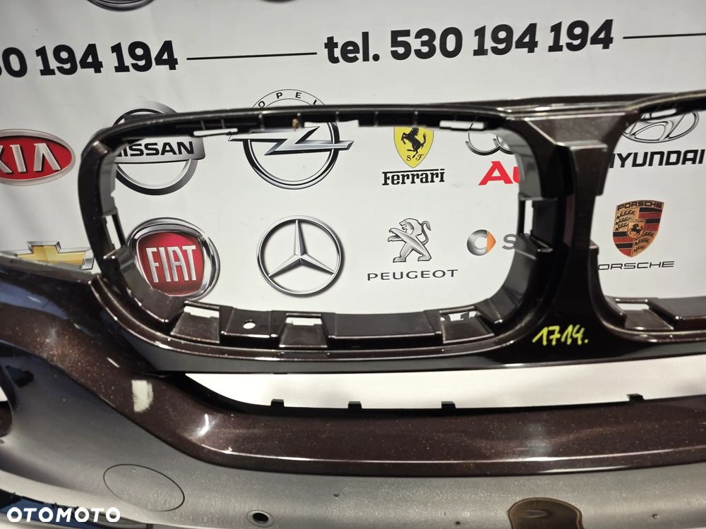 BMW X5 F15 12- ZWYKŁY ZDERZAK PRZEDNI PRZÓD NA SPRYSKI + 4xPDC , NR 51117294480 / 7294480 , NR AUKCJI NZ1714 - 13