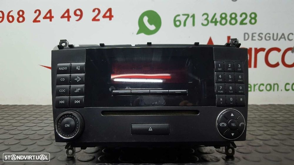 SISTEMA AUDIO / RADIO CD MERCEDES CLASE C (W203) FAMILIAR C 200 T CDI (LA) (203.... - 5