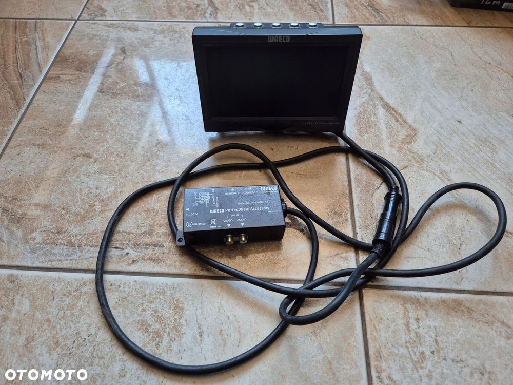 Monitor kamery cofania  switch WAECO PerfectView M59L - 3