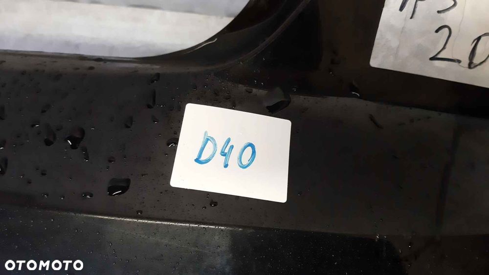 ^ ZDERZAK TYŁ TYLNY AUDI A3 8V LY9T CZARNY PDC CZUJNIKI - 2