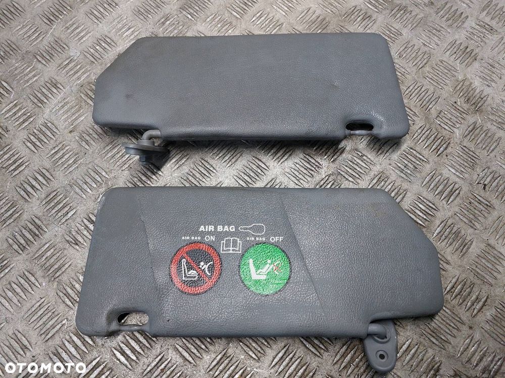 OSŁONA PRZECIWSŁONECZNA LEWA +  PRAWA FIAT ALBEA I - 2