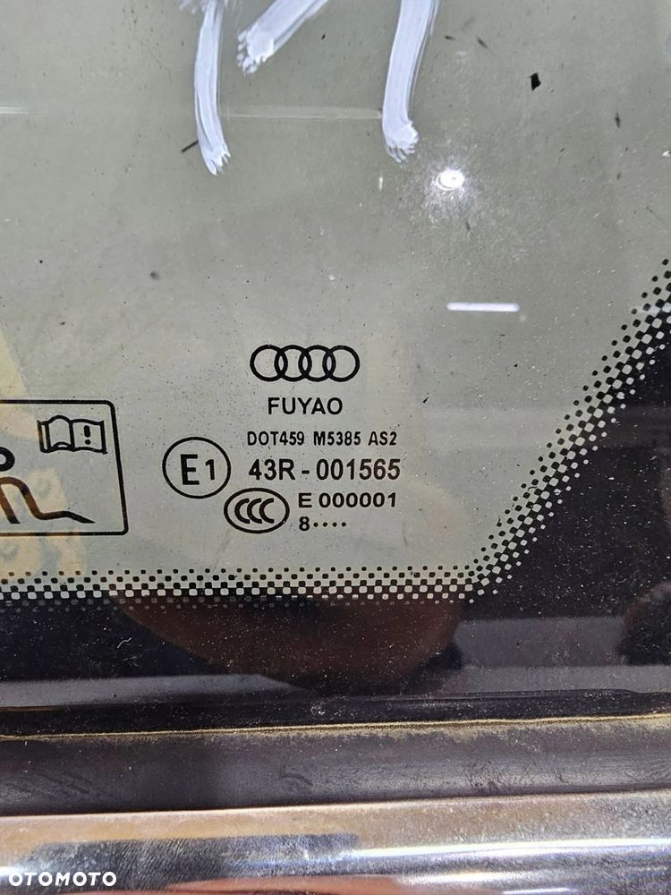 SZYBA KAROSERYJNA PRAWY TYŁ AUDI A4 B9 SEDAN 8W5845298D 2018R - 7