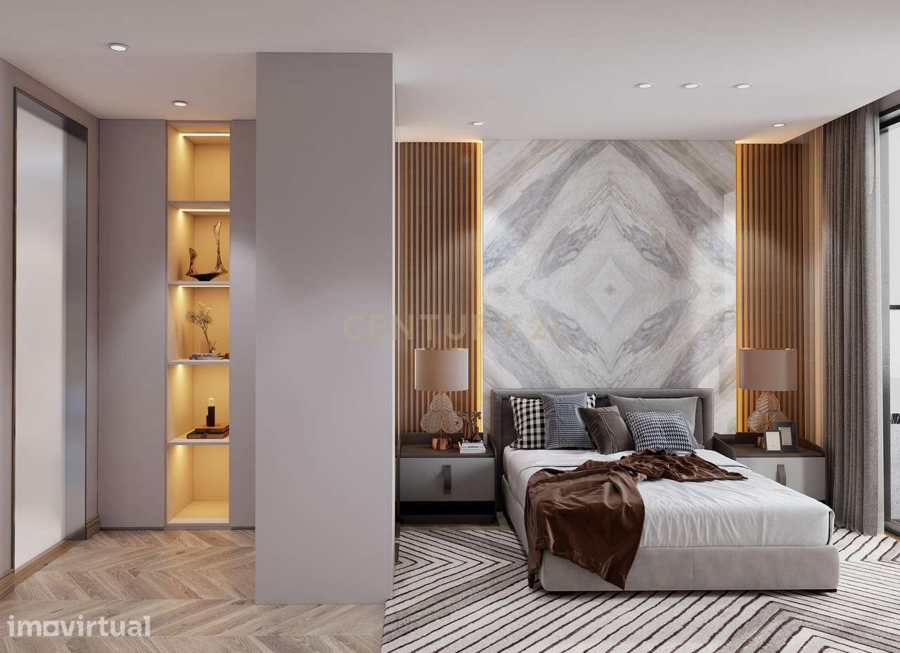 Moderno Apartamento T3 Duplex em Campanhã, Porto - Em Construção - Grande imagem: 5/10