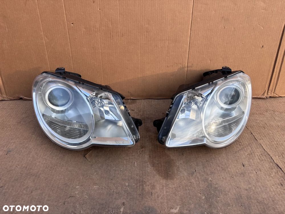 Volkswagen VW Eos Lampa Przednia Prawa Lewa Reflektor Europa 1q1941005D 1q1941006D Oryginał Europa Zwykła Żarówka - 4