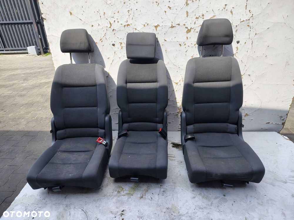 KANAPA FOTELE TYŁ VOLKSWAGEN TOURAN 1 I FL LIFT - 11