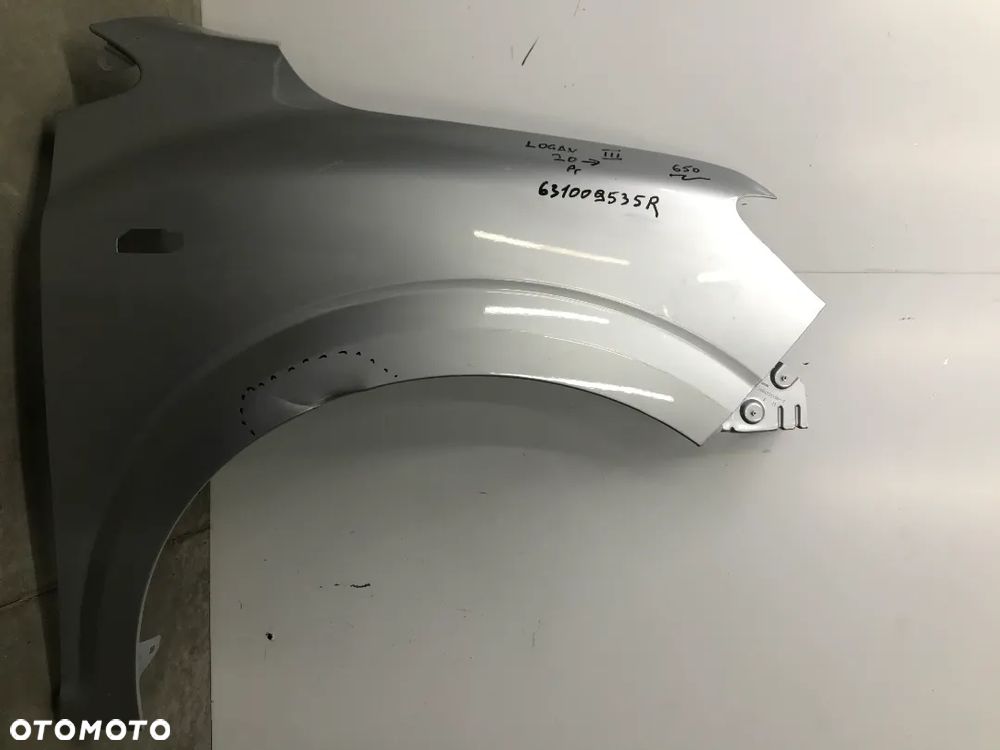 Błotnik Dacia logan III 3 20- prawy 631009535R - 1