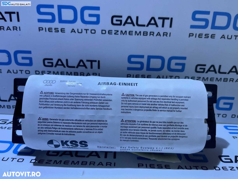 Airbag Pasager Audi A5 2008 - 2011 Cod 8T0880204F - 1
