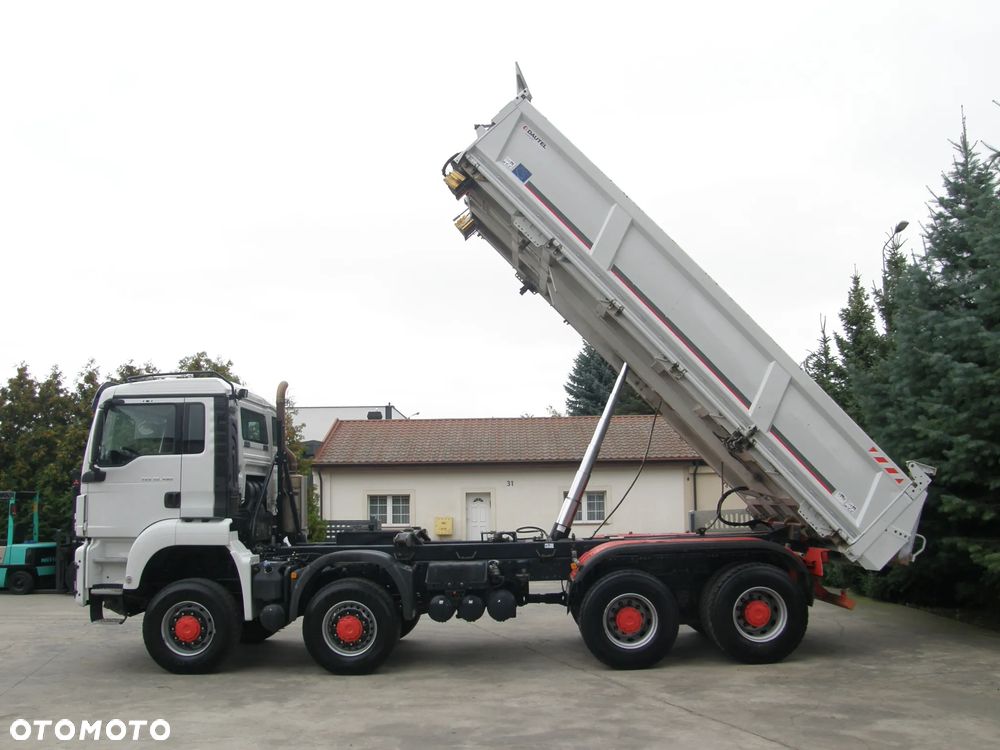 MAN TGS 35.480 8x6 2016 BORDMATIC 260000km manual z Niemiec - 33