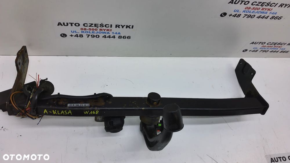 Mercedes A Klasa W168 Hak Holowniczy Odpinany Kluczyk - 2