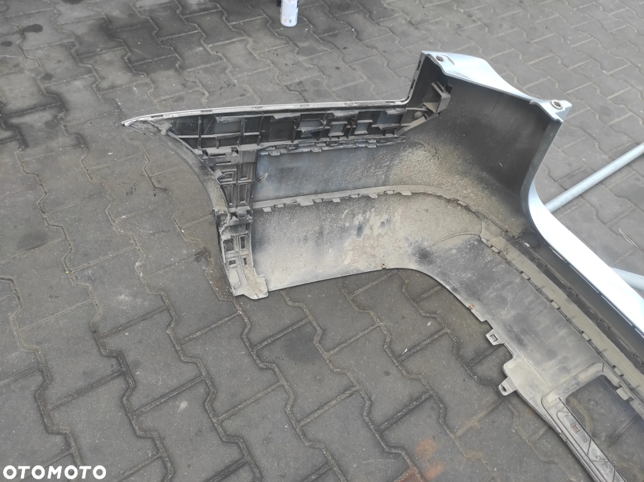 ZDERZAK TYŁ TYLNY VW PASSAT B6 LA7W SREBRNY  KOMBI CHROM POD HAK HOLOWNICZY WYSYŁKA !!!!! - 5