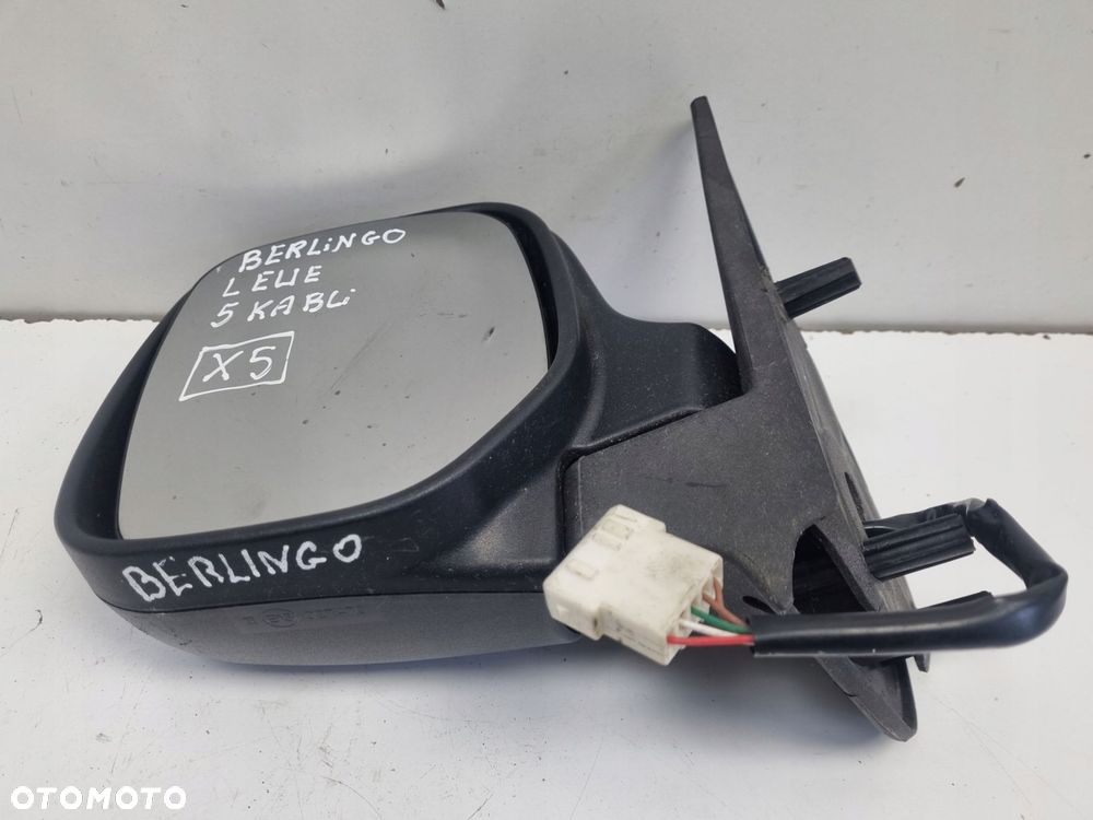LUSTERKO Peugeot Partner Citroen Berlingo 96-08r _ LEWE KIEROWCY 5 kabli - 7