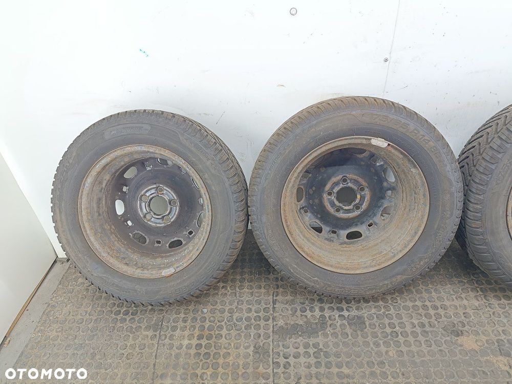 FELGI STALOWE KOMPLET 14 Z OPONAMI SKODA FABIA I FL 6Q0.601.027R - 5
