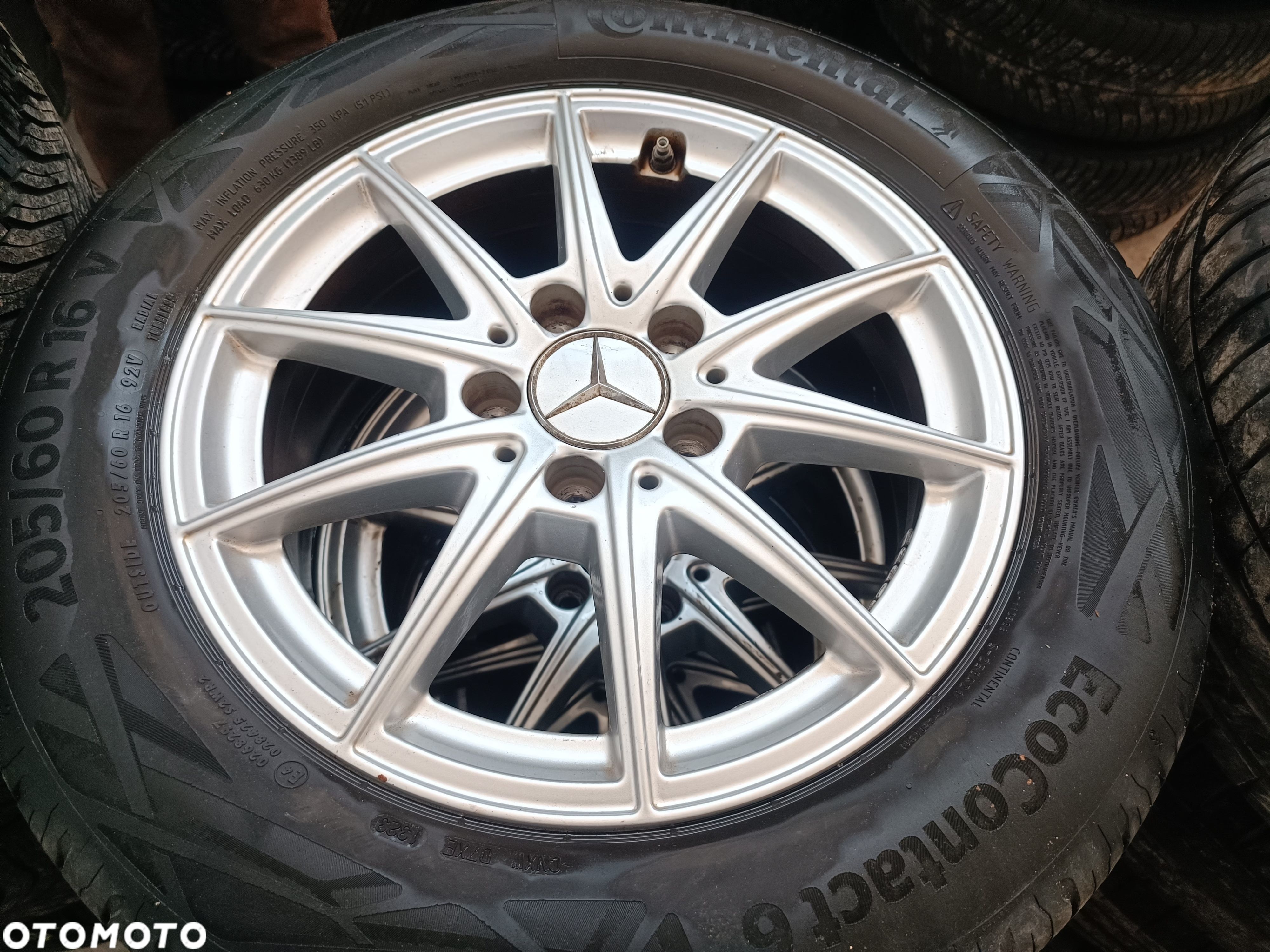 5x112 Alufelgi Felgi Aluminiowe 16 Koła letnie lato Mercedes A Klasa W176  W177 A177 W169 CLA A117 W117 B Klasa W246 W247 W245 VITO V-KLASA C Klasa W204 W205 Legnica Alu-Rad 205/60 5,5mm - 1