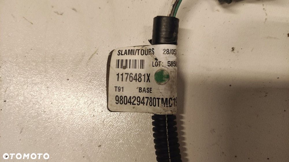 PEUGEOT 308 II T9 INSTALACJA WIĄZKA PDC TYŁ ZDERZAKA 9804294780 - 2