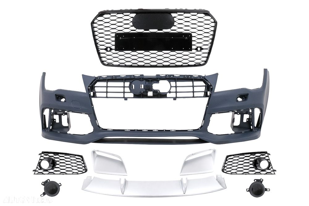 Bara Fata cu Grila Centrala compatibil cu Audi A7 4G Pre-Facelift (201 - 1