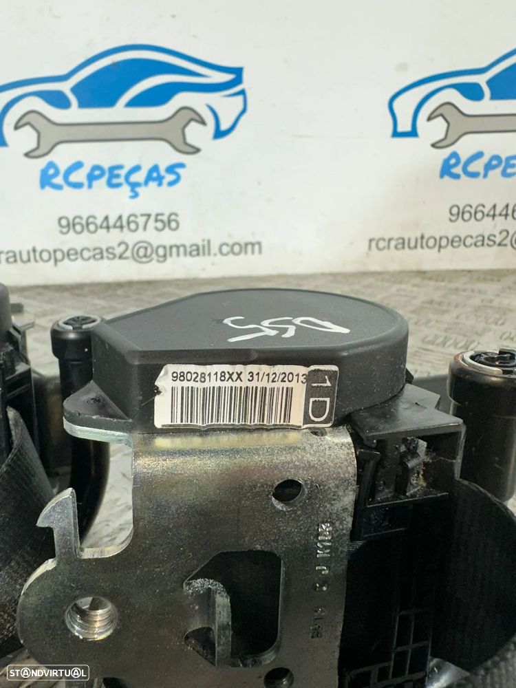 .Conjunto Cintos Segurança Frente Frontais Tras Traseiros Originais PSA Citroen DS DS5 2011 - 2018 - 23